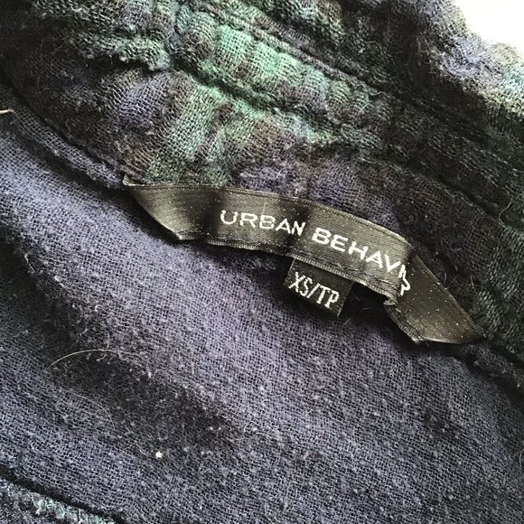 Plaid Button Up Top - Picture 3 of 3